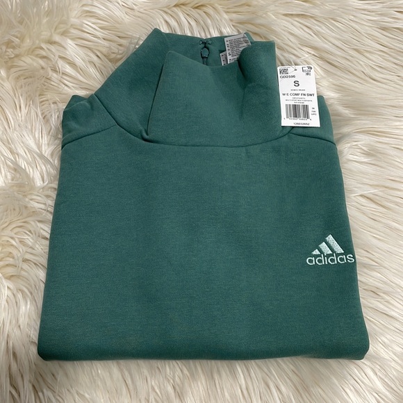 Adidas Essential Neck Sweatshirt - Picture 6 of 8